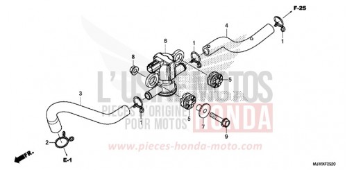 AIR INJECTION SOLENOID VALVE CB500XAJ de 2018